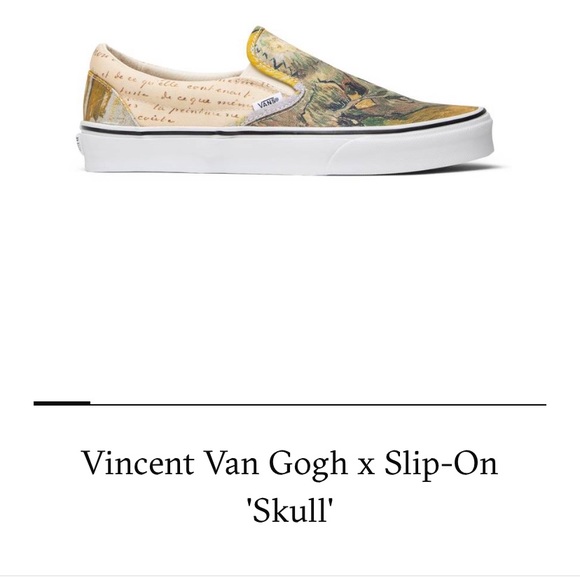 Vans Shoes - Vans limited edition Van Gogh Skull